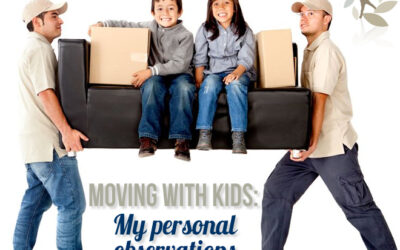 Moving with Kids – My Personal Observations