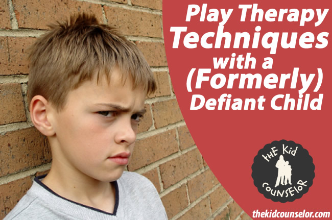 Play Therapy Techniques with a (Formerly!) Defiant Child