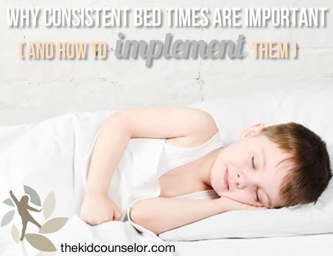Why Consistent Bed Times Are Important
